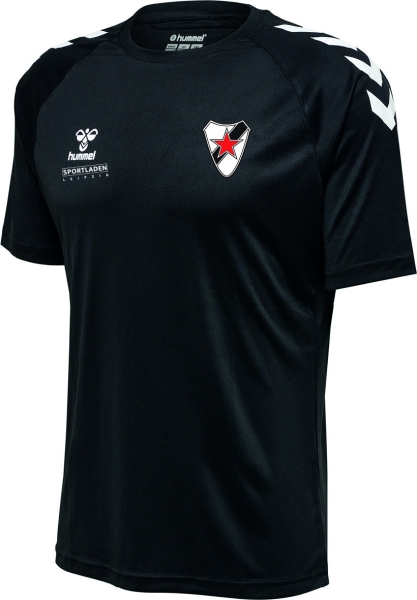 Trainingsshirt RSL - Hummel Core XK Poly Shirt - Schwarz